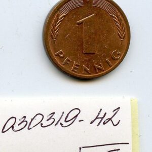 Saksamaa 1 pfenning F/VF 1981 F 030319-42