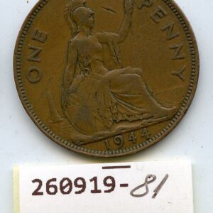 SUURBRITANNIA 1 PENNY 1944 GEORG VI 260919-81