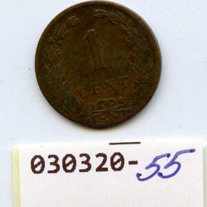 HOLLAND MADALMAAD 1 CENT 1901 030320-55