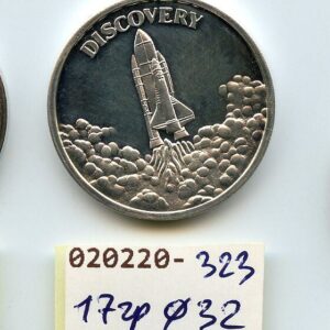 Saksa Medal Kosmos DISCOVERY 17gr. hõbe 020220-323