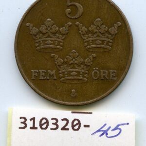 ROOTSI 5 ÖRE 1934 310320-45