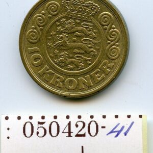 TAANI 10 KROONI 1989 MARGRETHE II 050420-41