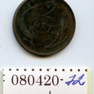 TAANI 2 ÖRE 1899 DELFIIN 080420-72