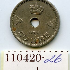 NORRA 50 ÖRE 1926 110420-26