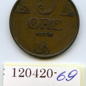 NORRA 5 ÖRE 1938 120420-69