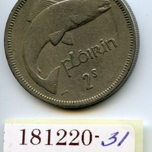 IIRIMAA 1 FLORIN (2 SHILLINGS) 1962 LÕHE HARF 181220-31