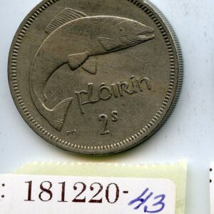 IIRIMAA 1 FLORIN (2 SHILLINGS) 1964 LÕHE HARF 181220-43