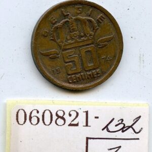 ML BELGIA (BELGIE) 50 CENTIMES 1974 BOUDOUIN I 060821-132